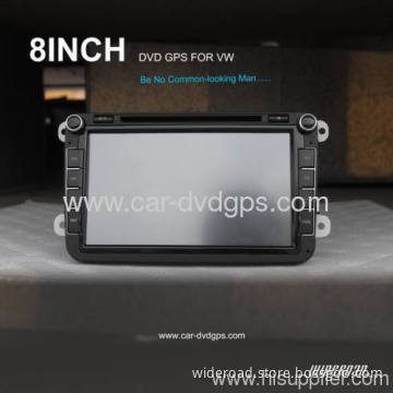 Wideroad 8inch Vw Gps Dvd Radio Tv Ipod Steering Wheel Control Bt Blue&amp;me Aux Sd Card Car Usb 